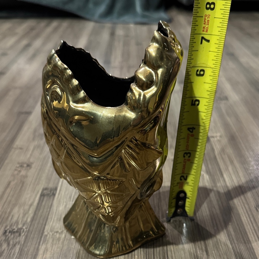 Trader Sam’s Gold Fish-Shaped Tiki Mug